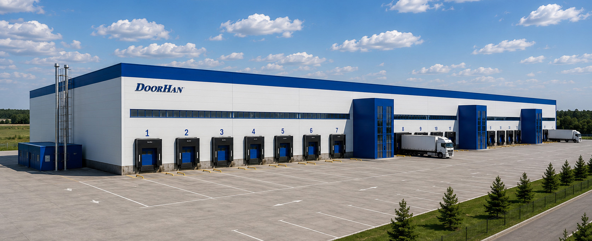 Распределительный центр DoorHan в Новосибирске